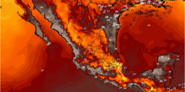 Domingo, con lluvias fuertes a muy fuertes y temperaturas contrastantes en México.