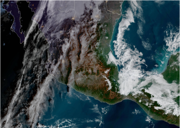 Jueves, mejorando las condiciones del tiempo en gran parte de México.