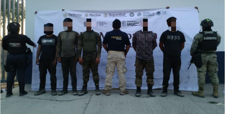 En Buenavista, detenidas 6 personas en posesión de 7 fusiles: SSP