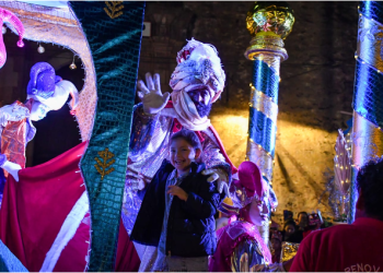 Cabalgata de Reyes Magos 2026 en Pátzcuaro: ¡todo un éxito! Miles de niñas y niños vivieron una noche mágica
