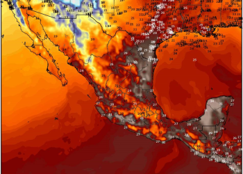 Jueves, con temperaturas calurosas en gran parte de México; no se descartan lluvias aisladas y viento.