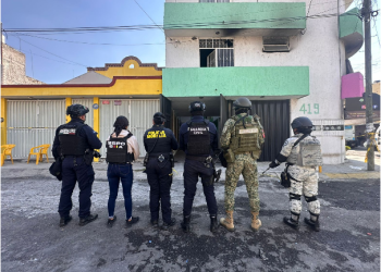 SSP asegura 43 kg de metanfetamina en presunto laboratorio de drogas en Morelia