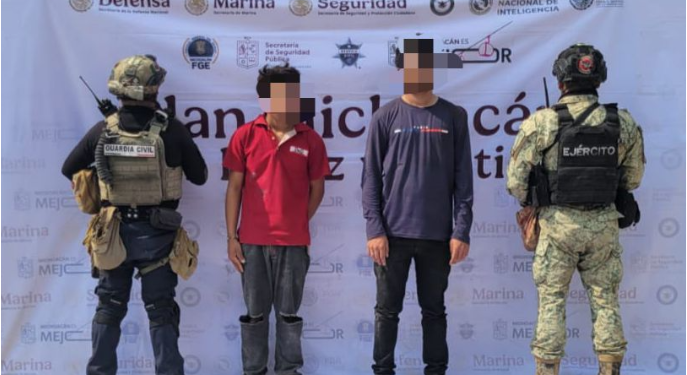 SSP asegura a 5 personas, armas, droga y vehículos en Buenavista