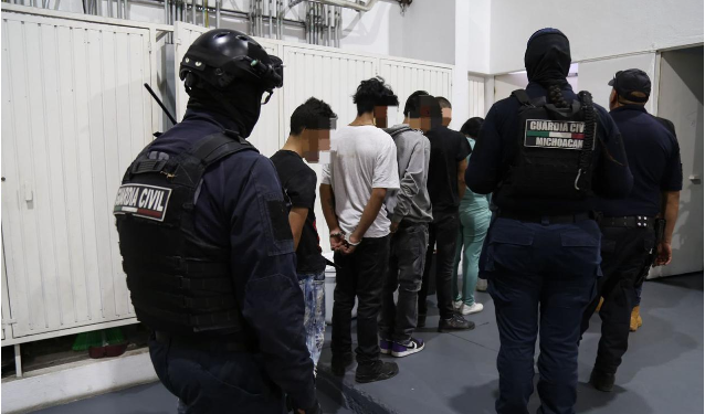Detenidas en Michoacán más de 400 personas en 2025 por homicidio doloso: SSP