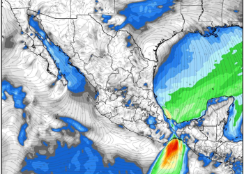 Domingo, con lluvias fuertes a muy fuertes y temperaturas contrastantes en México.
