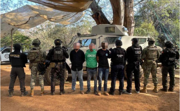 Siete detenidos tras operaciones interinstitucionales en Huetamo: SSP