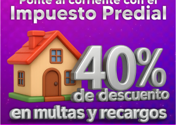 Apatzingán impulsa regularización del Impuesto Predial con descuentos y facilidades de pago.