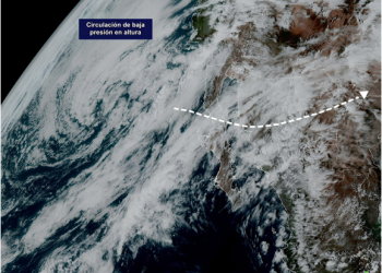 La futura Tormenta Invernal Fern se aproxima; en las próximas horas ingresará sobre México.