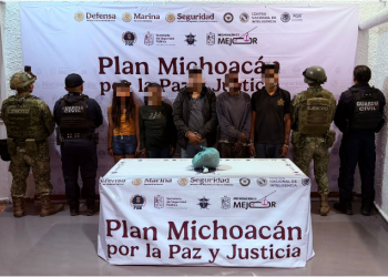 SSP detiene a 5, uno de ellos presunto integrante de banda que robaba vehículos en Morelia