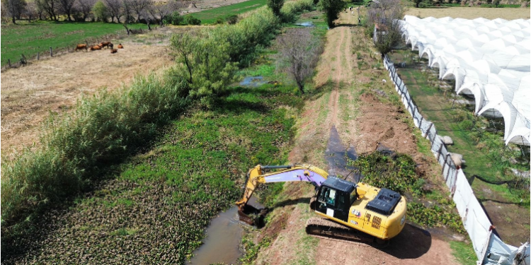 Se retirarán 240 mil metros cúbicos de azolve del lago de Pátzcuaro en 2026: Rogelio Zarazúa
