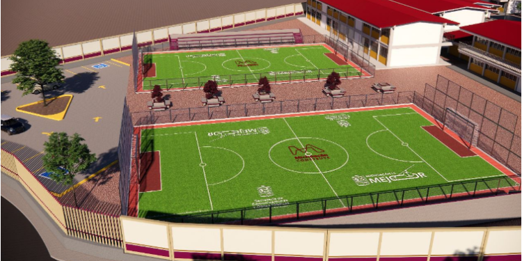 SCOP alista la segunda etapa de construcción de secundaria en Villas del Pedregal