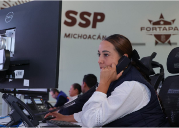 C5 Michoacán, una red de protección integral para las familias michoacanas: SSP