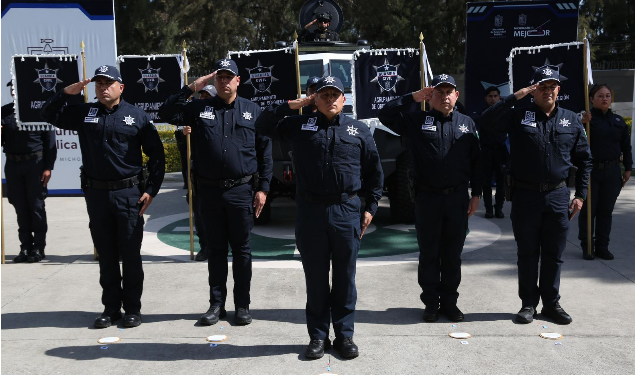 SSP dignifica a la Guardia Civil con nuevo equipamiento para proteger a las familias michoacanas