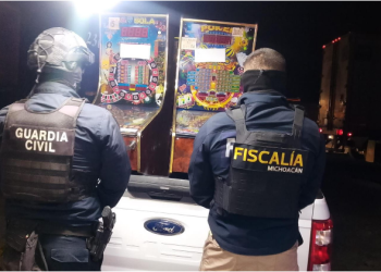Aseguradas 107 máquinas tragamonedas en Maravatío: SSP