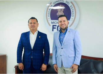 Busca Reyes Galindo mayor coordinación con la FGE para impulsar la justicia, la paz y el estado de Derecho en Michoacán