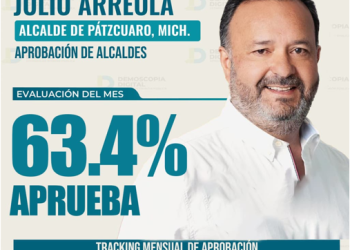 Julio Arreola: el mejor alcalde de la región Lacustre y el #4 en Michoacán