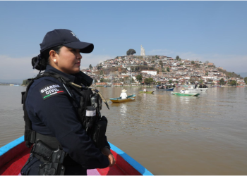 SSP intensifica vigilancia en el lago de Pátzcuaro, para evitar la extracción ilegal de agua