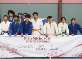 El selectivo estatal de judo reúne a talentos del Plan Michoacán por la Paz y la Justicia