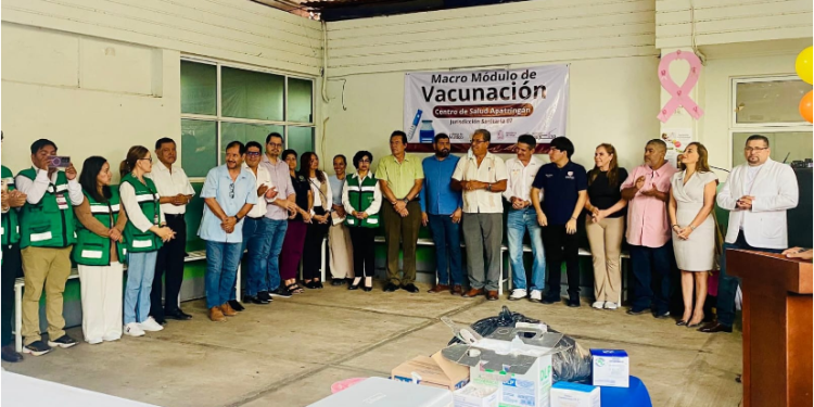 Arranca en Apatzingán jornada reforzada de vacunación contra el sarampión.