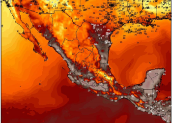 Domingo, con débil aire polar refrescando determinadas regiones de México.