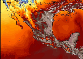Jueves, con temperaturas muy calurosas en el país mientras predomina aire polar en la región noroeste.