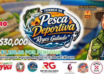 Invitan al Primer Torneo de Pesca Deportiva “Reyes Galindo”