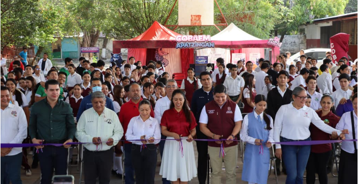 Expo Prepárate Apatzingán 2026 fortalece la orientación educativa y el tejido social.