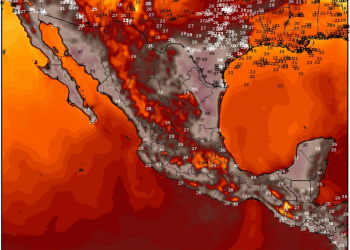 Jueves, con temperaturas calurosas a muy calurosas debido a la presencia de un anticiclón.