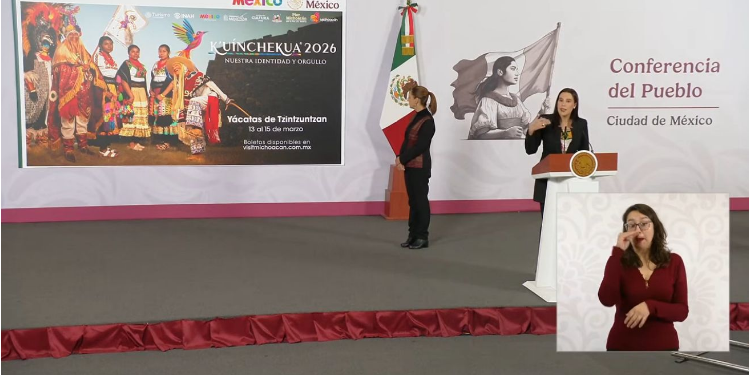Presentan en la Mañanera la K’uínchekua 2026, en el marco del Plan Michoacán