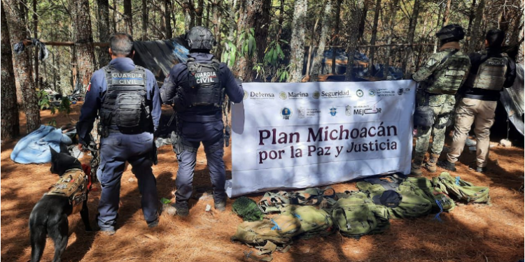 Localizan e inhabilitan campamento clandestino en Queréndaro: SSP