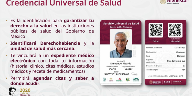 En abril inicia credencialización del Servicio Universal de Salud; “va a permitir un mejor sistema de salud”: Presidenta Claudia Sheinbaum