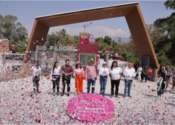 Gobierno de Apatzingán inaugura el Bioparque Chandio junto al Gobernador de Michoacán.