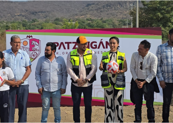 Apatzingán se suma al programa nacional de canchas rumbo al Mundial Social 2026.