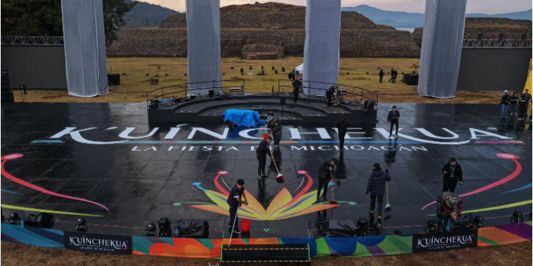 Tormenta pospone función de la K’uínchekua para las comunidades
