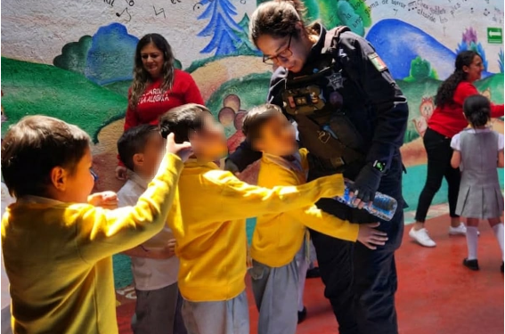 Fomenta Policía Municipal de Pátzcuaro valores y cultura de la prevención en la niñez