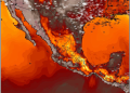 Viernes, con temperaturas calurosas a muy calurosas en México; continuarán las lluvias dispersas.