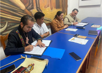 Firma de convenio entre la Universidad Virtual del Estado de Michoacan #UNIVIM y el Consejo Supremo Indígena de Michoacán #CSIM