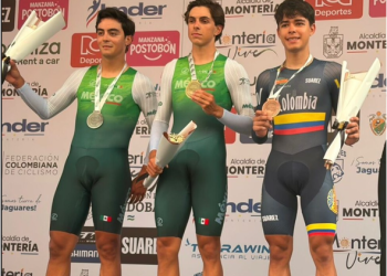 Ciclistas mexicanos con oro y plata en Panamericano en Colombia