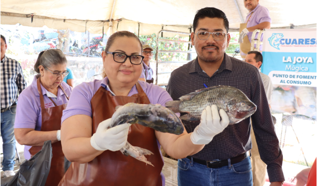 Apatzingán acerca pescado de calidad a bajo costo para las familias en temporada de Cuaresma.
