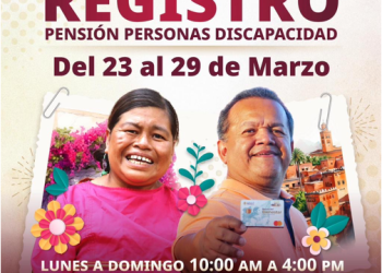 Registro para la Pensión para Personas con Discapacidad se realiza del 23 al 29 de marzo: Ariadna Montiel