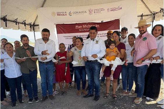 Conagua Michoacán mejora conducción de aguas residuales en Coahuayana