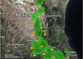 IMPORTANTE: Esta tarde y noche se pronostican lluvias fuertes con potencial de granizadas en el norte, bajío y centro de México.