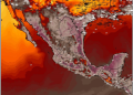 Miércoles: persistirán las temperaturas muy calurosas a extremas debido a una onda de calor en México.