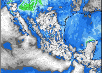 Domingo, con más lluvias fuertes a muy fuertes acompañadas de granizadas en diversas regiones de México.