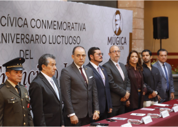 Múgica sigue siendo guía para servir al pueblo con honestidad: Baltazar Gaona