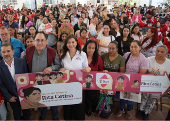 Becas, la mayor política social en Michoacán: Gabriela Molina