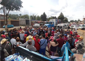 Jornada en Defensa de la Salud, la Vida y los Derechos Colectivos: Comunidades indígenas toman la Geotermoeléctrica los Azufres y 5 Carreteras Federales en #Michoacán