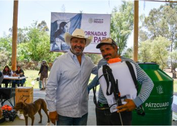 La tranquilidad de Pátzcuaro se construye con trabajo, apoyo y atención a la gente: Julio Arreola