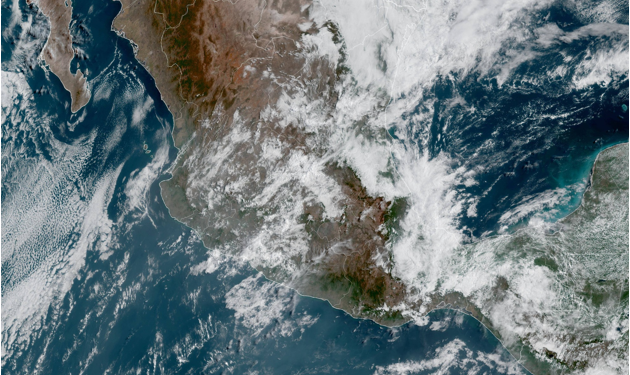 Lunes, con lluvias fuertes a muy fuertes debido a la interacción de diversos sistemas meteorológicos.