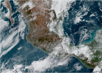 Martes, con lluvias fuertes en el transcurso de la tarde; continuará el calor en México.